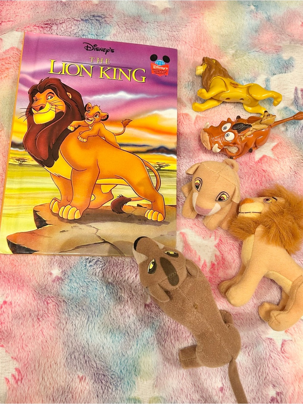 Disney The Lion King Kids Toy Set - Plush, Figures & Book